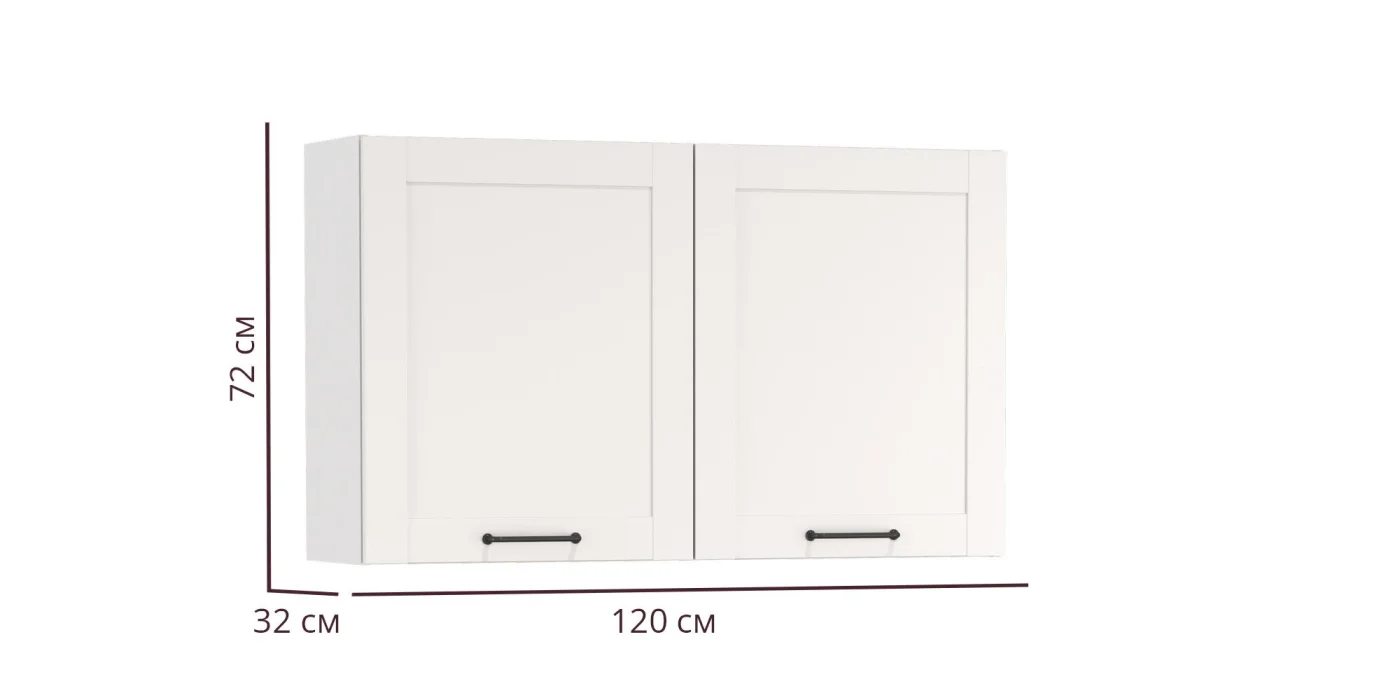 Кухонный гарнитур Аризона 2,4м белый/белый со столешницей