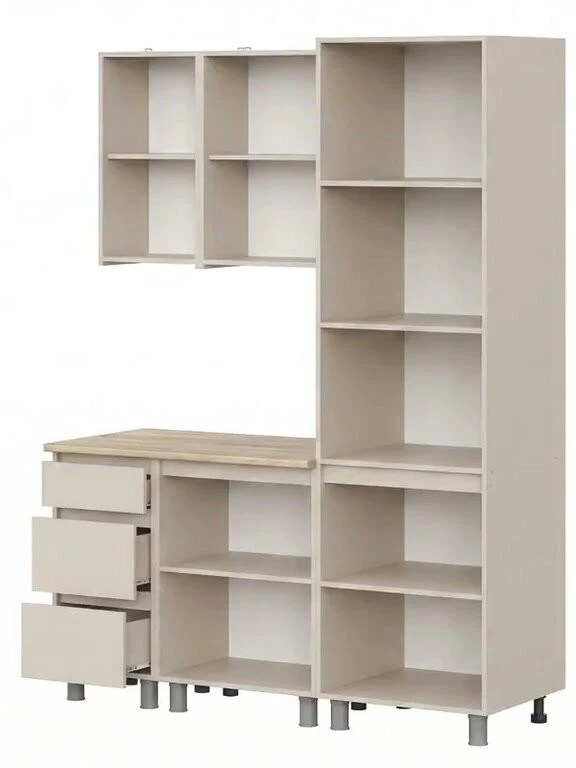 ARNIKA Кухонный гарнитур "Рика" без столешницей 160 см, меланж